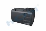 Yakıt Tankı, Çelik, Basamaklı, 495 Lt. Man H:700 W:700 L:1130 Siyah (RAL9005)