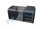 Yakıt Tankı, Çelik, Basamaklı, 590 Lt. Man H:700 W:700 L:1380 Siyah (RAL9005) - Görsel 4