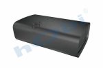 Yakıt Tankı, Çelik, 200 Lt. Man H:350 W:615 L:1050 Siyah (RAL9005) BoğEk:400
