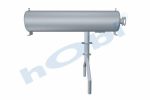 Susturucu, Jeneratör KIT, BM:Ø600 L:2500 IN:Ø101,6 OUT:Ø152,4 Kabin Üstü, - Görsel 4