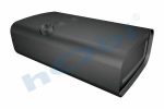 Yakıt Tankı, Çelik, 200 Lt. Man H:350 W:615 L:1050 Siyah (RAL9005) BoğEk:400