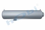 Susturucu, Jeneratör KIT, BM:Ø600 L:2400 IN:Ø152,4 OUT:Ø219,1 Kabin Üstü, - Görsel 3