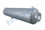 Susturucu, Jeneratör KIT, BM:Ø600 L:2400 IN:Ø152,4 OUT:Ø219,1 Kabin Üstü, - Görsel 4