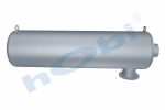 Susturucu, Jeneratör KIT, BM:Ø600 L:2000 IN:Ø203,2 OUT:Ø219,1 Kabin Üstü, - Görsel 3