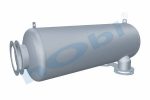 Susturucu, Jeneratör KIT, BM:Ø804 L:2000 IN:Ø254 OUT:Ø355,6 Kabin Üstü,