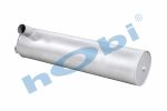 Susturucu, Jeneratör, Ø300 L:1270 IN:Ø101,6 OUT:Ø127 Tip:L, Kabin İçi, Kritik,