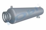 Susturucu, Jeneratör KIT, Ø600 L:2500 IN:Ø152,4 OUT:Ø254 Kabin Üstü, Hastane, 1 - Görsel 4