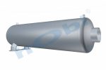 Susturucu, Jeneratör KIT, BM:Ø900 L:3000 IN:Ø203,2 OUT:Ø355,6 Kabin Üstü, - Görsel 3