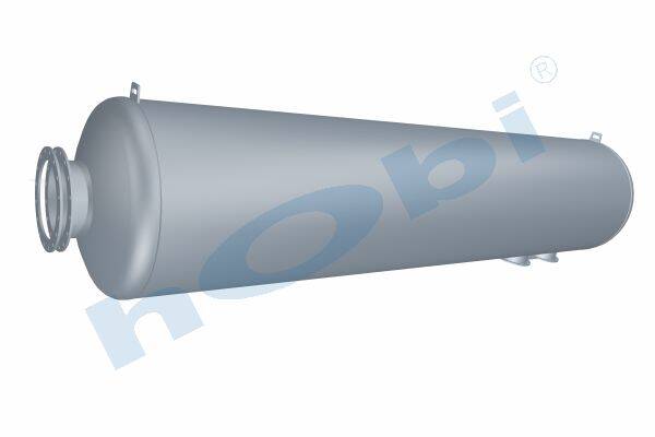 1164 Susturucu, Jeneratör KIT, BM:Ø1100 L:4500 IN:Ø254 OUT:Ø406,4 Kabin Üstü, - Görsel 1
