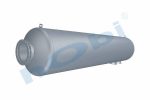 Susturucu, Jeneratör KIT, BM:Ø1100 L:4500 IN:Ø254 OUT:Ø406,4 Kabin Üstü, - Görsel 4