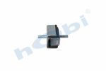 Lastik Takoz, 4771333000E Setra Civatalı, Kare, D1:M10, D2:M10, W:54 L:54 H:40 - Görsel 3