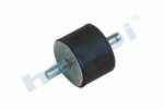 Lastik Takoz, 5000750630 Renault Civatalı, Yuvarlak, D1:M10, D2:M10, Ø50 H:30