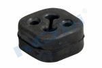 Lastik Takoz, 500329485 Iveco Delikli, Oval, D1:Ø12, D2:Ø12, W:62 L:69 H:28