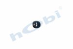Lastik Takoz, 93818454 Iveco Delikli, Oval, W:45 L:62 H:33 Rubber, - Görsel 2