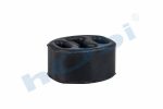 Lastik Takoz, 93818454 Iveco Delikli, Oval, W:45 L:62 H:33 Rubber, - Görsel 3