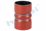 Hortum, Intercooler, 488368 Scania ID1:Ø90 L1:140 Tip:I, 2 Segman, Kırmızı, - Görsel 3