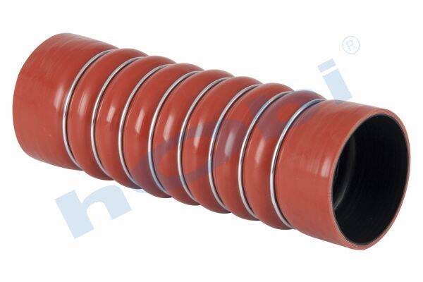11721 Hortum, Intercooler, 81963010900 Man ID1:Ø90 L1:290 Tip:I, 8 Segman, Kırmızı, - Görsel 1