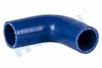 Hortum, Intercooler, 81963010387 Man ID1:Ø38 L1:90 L2:90 Tip:L, Mavi, Silikon,