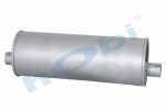 Susturucu, Jeneratör KIT, EL:115x175 L:520 IN:Ø48,3 OUT:Ø48,3 Kabin İçi,