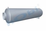 Susturucu, Jeneratör KIT, BM:Ø1100 L:4000 IN:Ø273 OUT:Ø508 Kabin Üstü, Kritik, 1