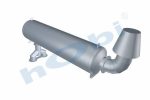 Susturucu, Jeneratör KIT, BM:Ø804 L:3000 IN:Ø203,2 OUT:Ø355,6 Kabin Üstü,