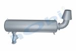 Susturucu, Jeneratör KIT, BM:Ø804 L:3000 IN:Ø203,2 OUT:Ø355,6 Kabin Üstü, - Görsel 3