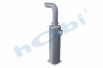 Susturucu, Jeneratör KIT, BM:Ø600 L:2000 IN:Ø203,2 OUT:Ø254 Kabin Üstü, Kritik, - Görsel 3