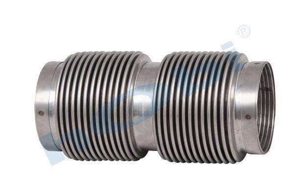 12430 Flex, Universal ID:Ø115 L:300 İç İnterlock, Dış Körük, SS304, Tip:4, Çift Kat, - Görsel 1