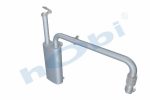 Susturucu, Jeneratör KIT, EL:140x280 L:550 IN:Ø60,3 OUT:Ø60,3 Kabin İçi,