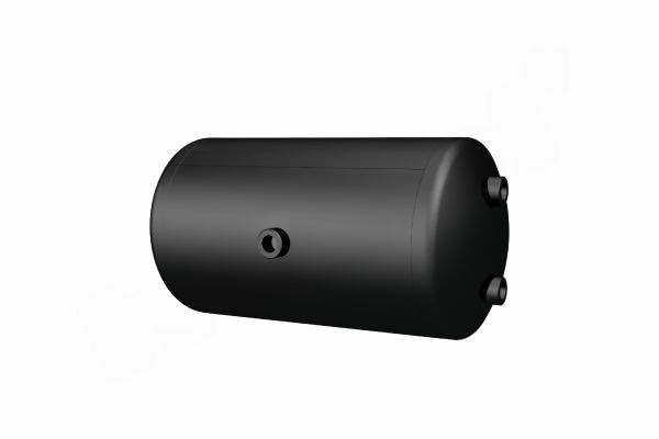 12476 Hava Tankı, Çelik, Ø246 L:467 Lt:20 Siyah (RAL9005) GövMnş:1 KapMnş:3 - Görsel 1