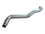 Boru, Egzoz Ön, E6, 9614903950 Mercedes Ø120 Inox, W/M-Spiralli, İzolasyonlu,