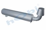 Susturucu, Jeneratör KIT, BM:Ø900 L:4000 IN:Ø290 OUT:Ø406,4 Kabin Üstü, Kritik,