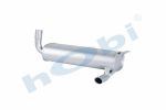 Susturucu, İş Makinesi, E3, EL:140x280 L:585 IN:Ø50,8 OUT:Ø50,8 Tip:L, Alusi, - Görsel 2