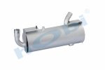 Susturucu, İş Makinası, Ø160 L:460 IN:Ø38 OUT:Ø38 Tip:L, Inox, Gri (RAL7600), - Görsel 3