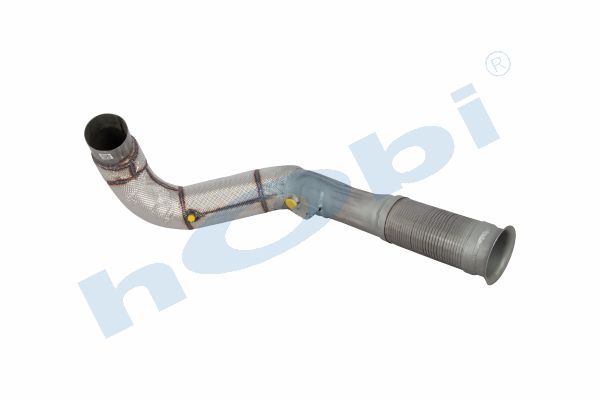 Boru, Egzoz Ön, E6, 5801364513 Iveco Stralis Ø110 Alusi, Spiral (P), Boru, Egzoz Ön, E6, 5801364513 Iveco Stralis Ø110 Alusi, Spiral (P), - Görsel 1