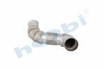 Boru, Egzoz Ön, E6, 6284906121 Mercedes Ø101,6 Inox, Flexli, İzolasyonlu, - Görsel 2