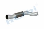Boru, Egzoz Ön, E6, 9614904450 Mercedes Ø127 Inox, Flexli, İzolasyonlu, - Görsel 2