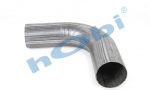 Boru, Universal Dirsek, A:90° Ø101,6 L1:300 L2:300 T:1,5 mm Alusi