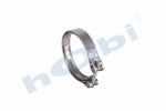 Kelepçe, V Bant, Egzoz, 3033054 Volvo Ø125 Inox (409), W2,