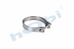 Kelepçe, V Bant, Egzoz, 3033054 Volvo Ø125 Inox (409), W2, - Görsel 2