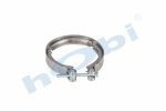 Kelepçe, V Bant, Egzoz, 20592783 Volvo Ø111 Inox (409), W2,