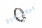 Kelepçe, V Bant, Egzoz, 20592783 Volvo Ø111 Inox (409), W2, - Görsel 2