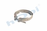 Kelepçe, V Bant, Egzoz, 1704962 Daf Ø115,4 Inox (409), W2,