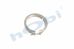 Kelepçe, V Bant, Egzoz, 1827321 Daf Ø163 Inox (409), W2,