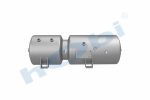 Hava Tankı, Alüminyum, Dış 2'li, Gövde Braketli, Ø300 Lt:54 34 20 Füme (RAL7016) - Görsel 2