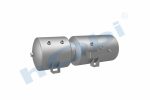 Hava Tankı, Alüminyum, Dış 2'li, Gövde Braketli, Ø300 Lt:54 34 20 Füme (RAL7016) - Görsel 3