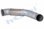 Boru, Egzoz Çıkış Vertikal, E3, 9424920604 Mercedes Actros Ø127 Alusi,