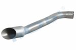 Boru, Egzoz Ön, E4, 9304921401 Mercedes Axor Ø88,9 Inox,