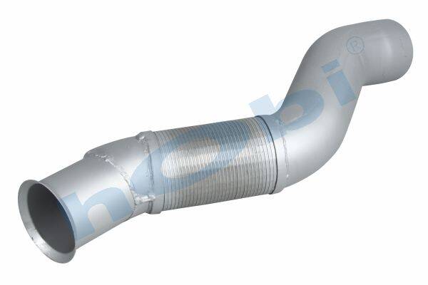2315 Boru, Egzoz Ön, E3, 9424902319 Mercedes Actros Ø127 Alusi, Spiral (P), - Görsel 1