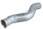 Boru, Egzoz Ön, E3, 9424902319 Mercedes Actros Ø127 Alusi, Spiral (K),